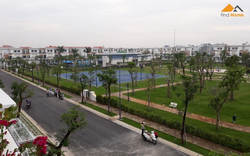 Công viên trung tâm dự án Lovera Park Bình Chánh