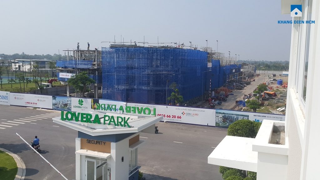 Tiến độ tại khu vực này đang được đẩy nhanh. Đơn vị xây dựng Hòa Bình thi công rất tích cực. Ảnh: Khang Điền HCM Tiến độ tại khu vực này đang được đẩy nhanh. Đơn vị xây dựng Hòa Bình thi công rất tích cực. Ảnh: Khang Điền HCM