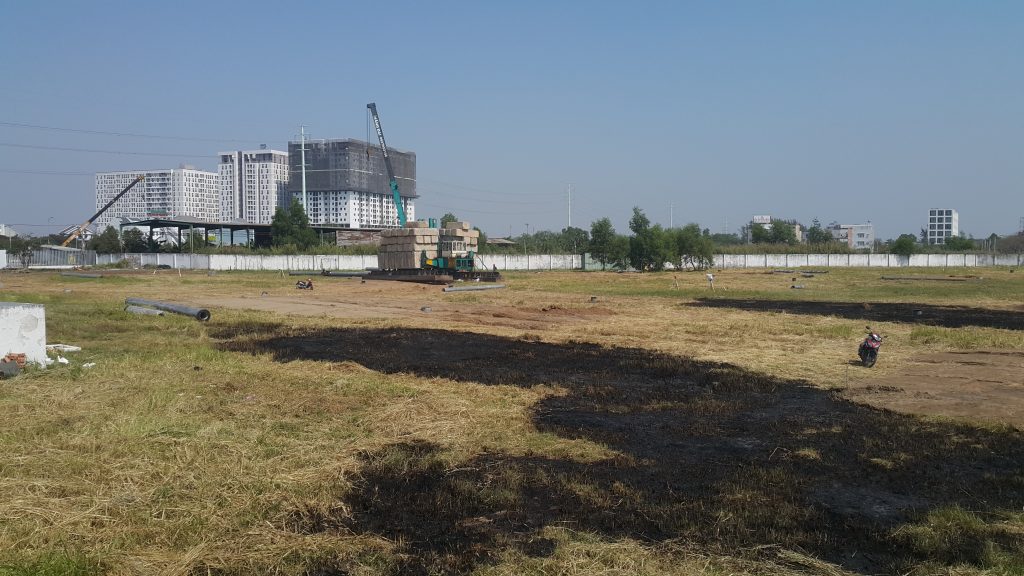 Khu đất xây dựng căn hộ thoáng 4 mặt, tiếp giáp với đường Vành Đai 2 - Khang Điền HCM