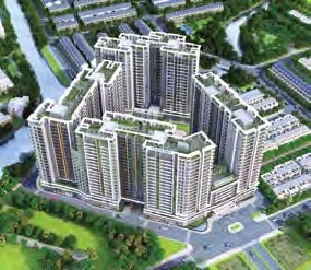 Phối cảnh tổng thể căn hộ Saphire Khang Điền Quận 9 - Khang Điền HCM