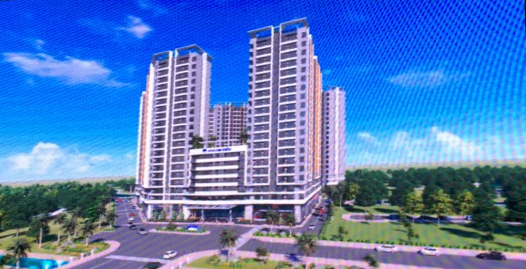 Phối cảnh tổng thể dự án căn hộ Saphire Khang Điền Quận 9 - Khang Điền HCM