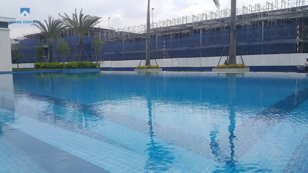 Hồ bơi phục vụ cho cư dân thuộc Khu 1 dự án Lovera Park - Khang Điền HCM
