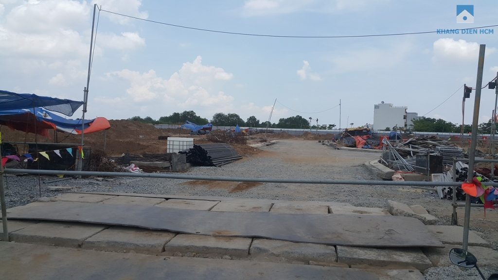 Phần móng các Block thuộc Khu 3 đang tiến hành thi công nhanh. Khang Điền HCM
