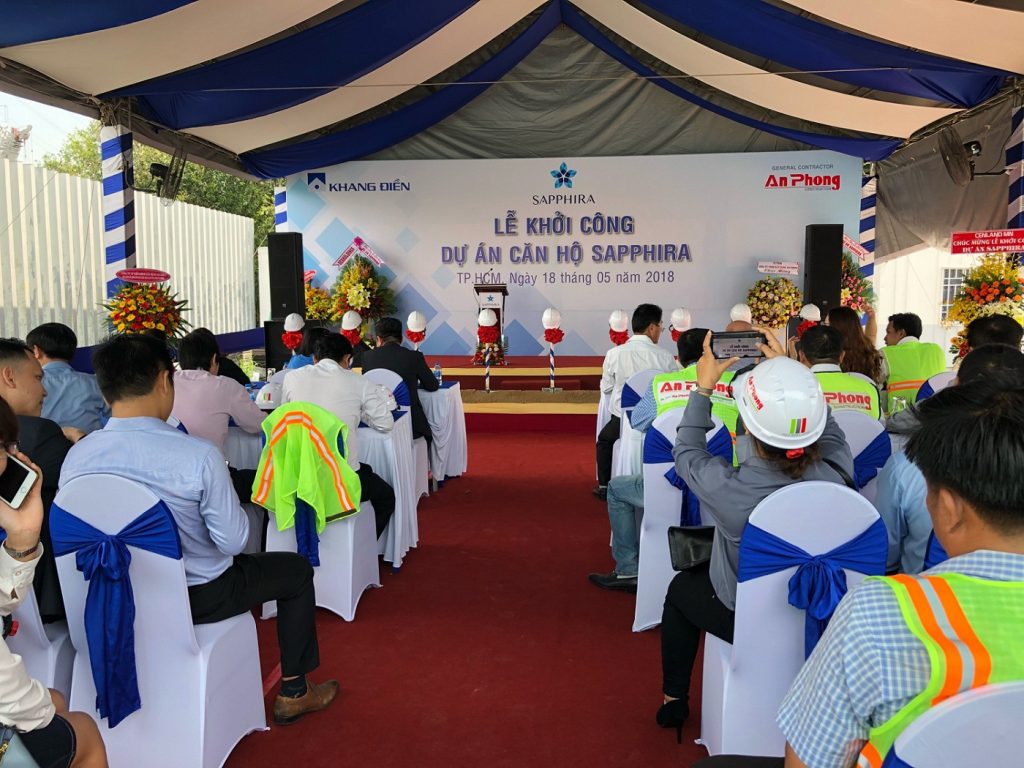 Khang Điền chính thức công bố khởi công dự án căn hộ Sapphira Quận 9 - Khang Điền HCM