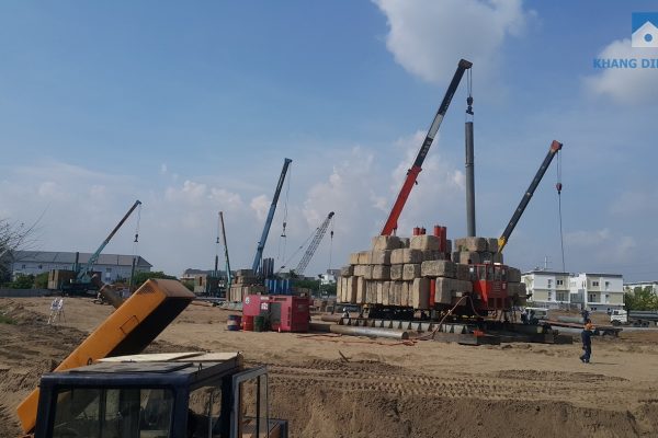 Với tiến độ thi công như hiện tại cùng quyết tâm của Chủ đầu tư hứa hẹn Saphire là một dự án làm nóng thị trường -Khang Điền HCM