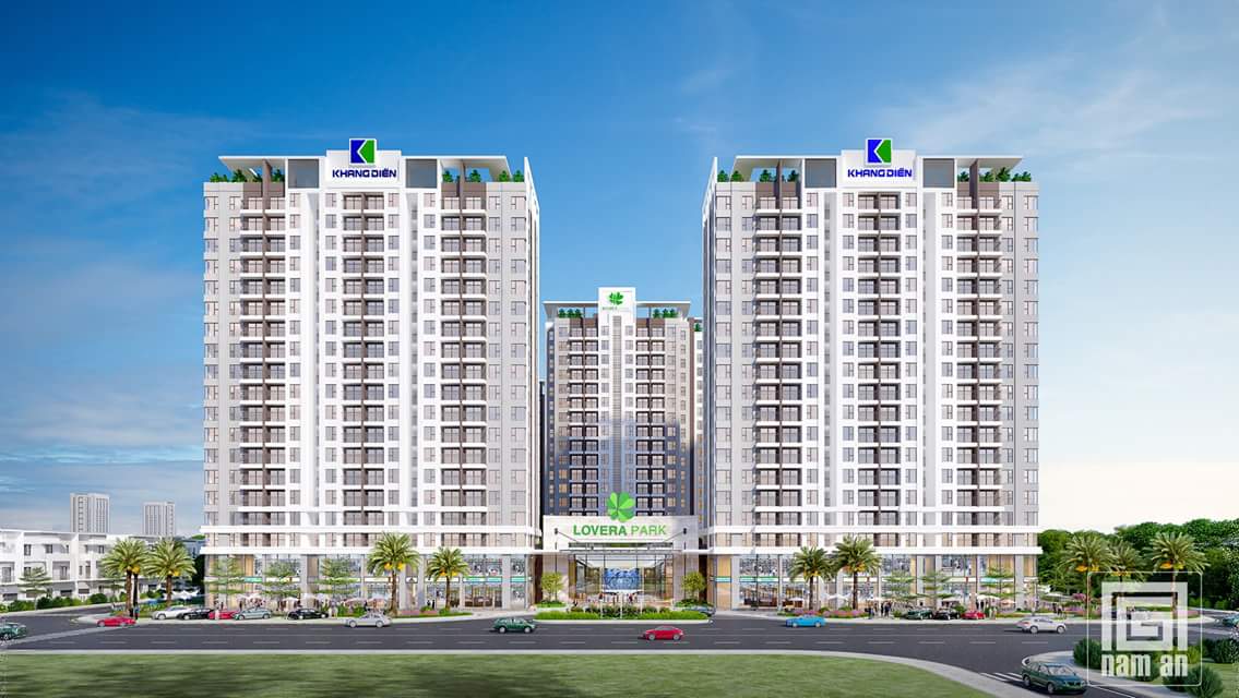Phối cảnh dự án căn hộ Lovera Vista Bình Chánh - Khang Điền HCM