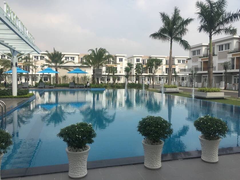 LOVERA PARK KHANG DIEN BINH CHANH - KHANG DIEN HCM01 (4) Hồ bơi nội khu phục vụ cho cư dân tại dự án Lovera Park Bình Chánh - Khang Điền HCM