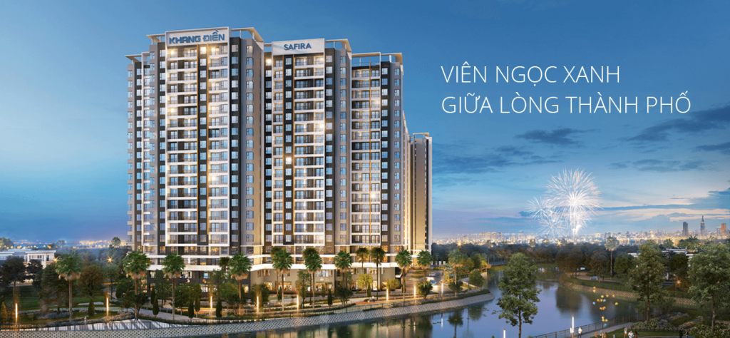 Phối cảnh dự án Safira Khang Điền.
