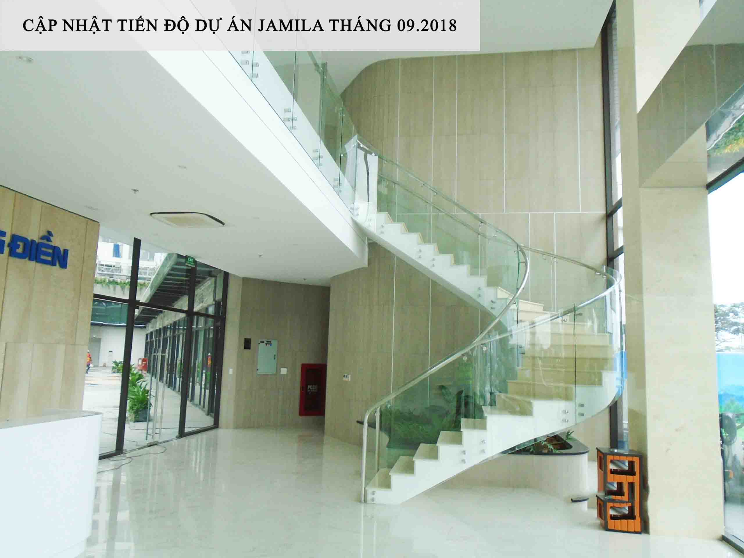 Phần không gian khá rộng được CĐT chủ động bố trí phục vụ cư dân tại Jamila - Khang Điền HCM