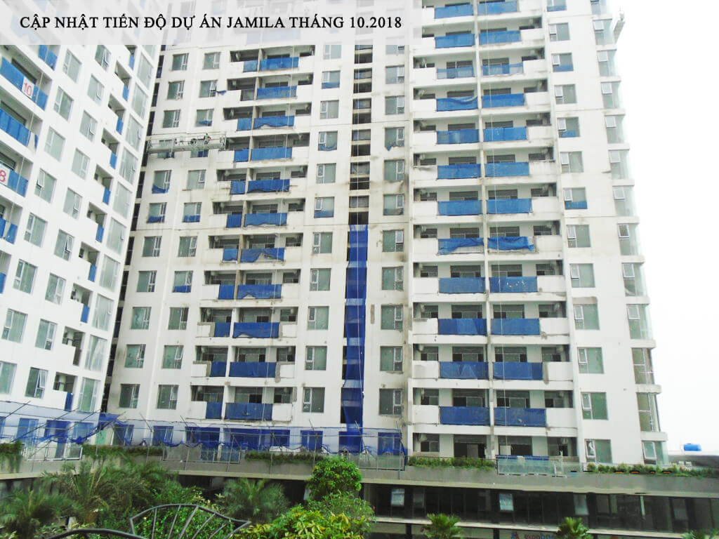 Block A hướng Đông Nam nhìn vào Hồ Bơi đang hoàn thiện bên trong từng căn hộ - Khang Điền HCM