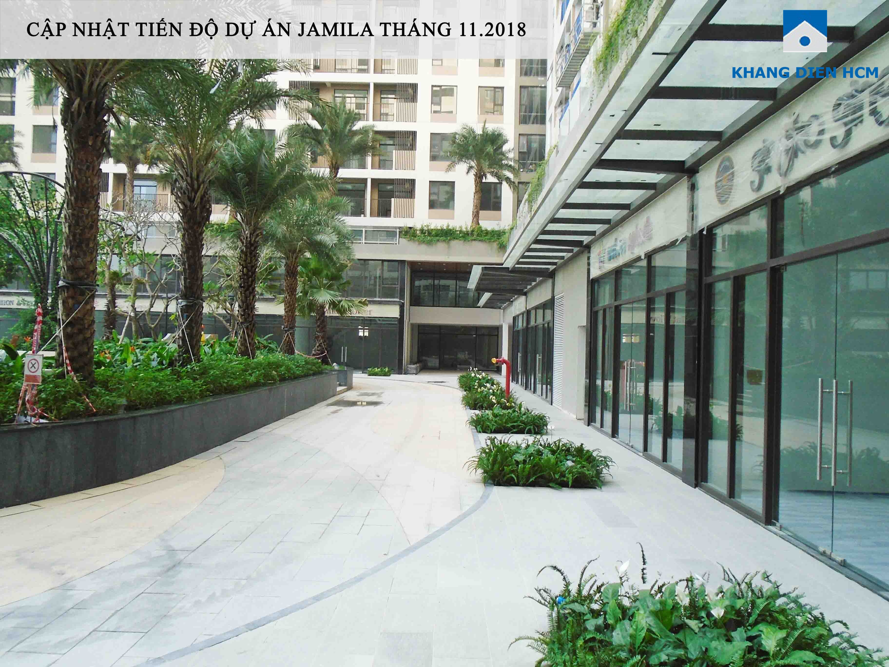 Một góc khác thể hiện giá trị tại khu Shophouse Jamila - Khang Điền HCM