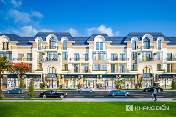 Phối cảnh tổng thể dự án Corona City Bình Chánh - KDC 11A Bình Hưng - Khang Điền HCM