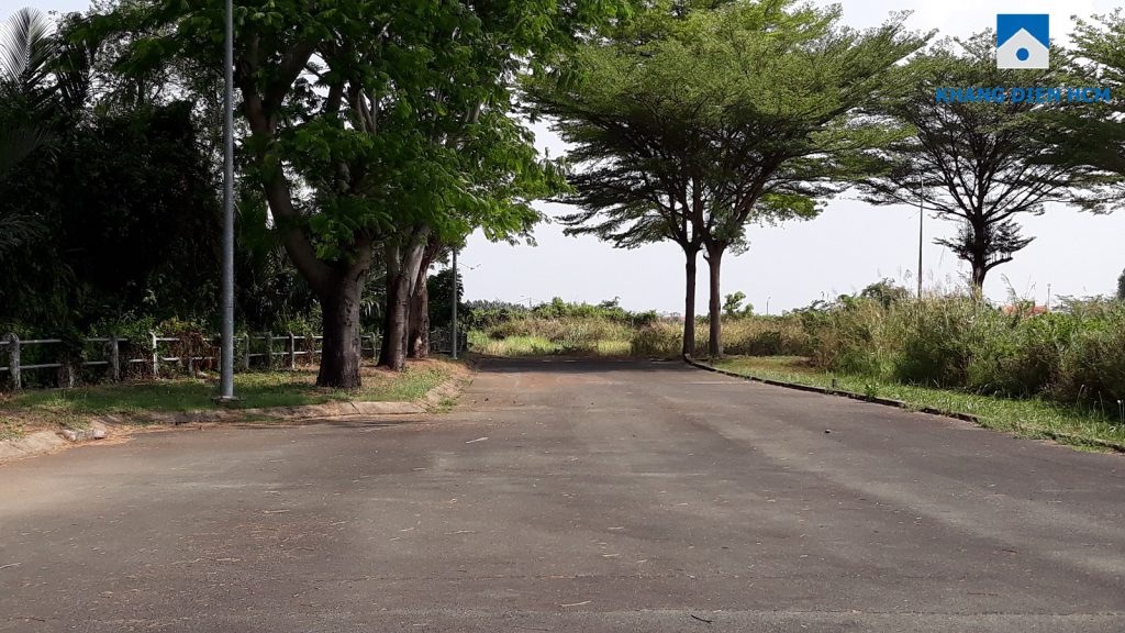 Đường đi vào dự án Venita Park Khang Điền