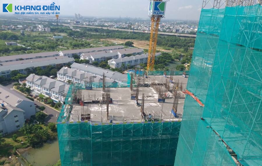 Một góc nhìn khác để thấy được View vào khu Biệt Thự và nhà phố của chính CĐT Khang Điền - Khang Điền HCM