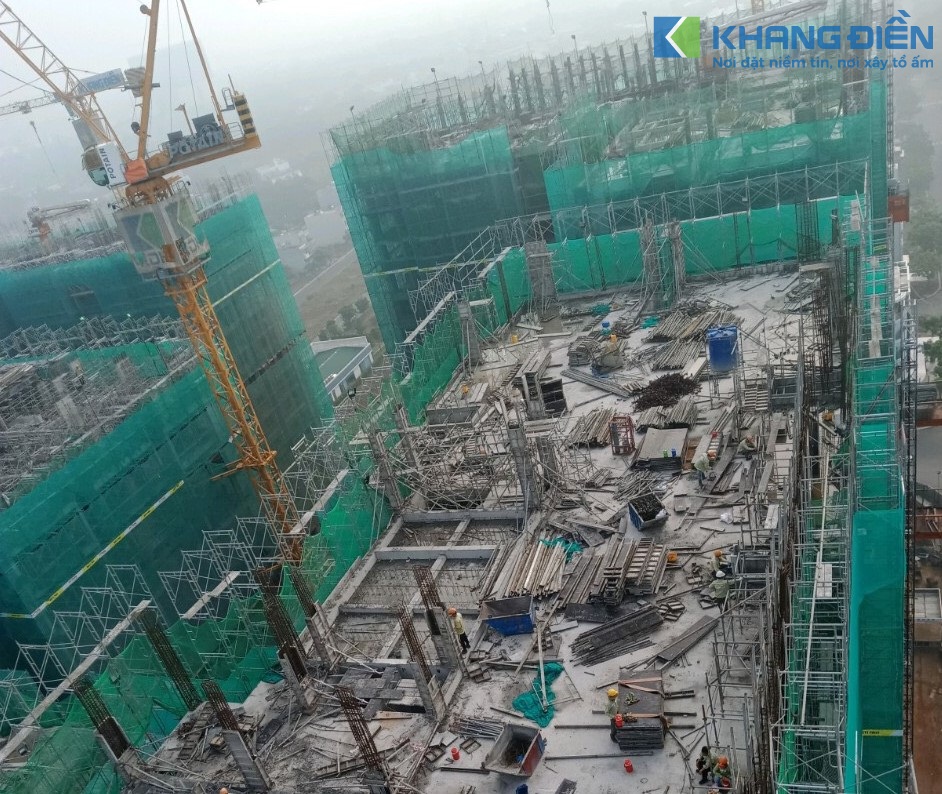 Sự nhộn nhịp bên trong công trình Lovera Vista - Khang Điền HCM