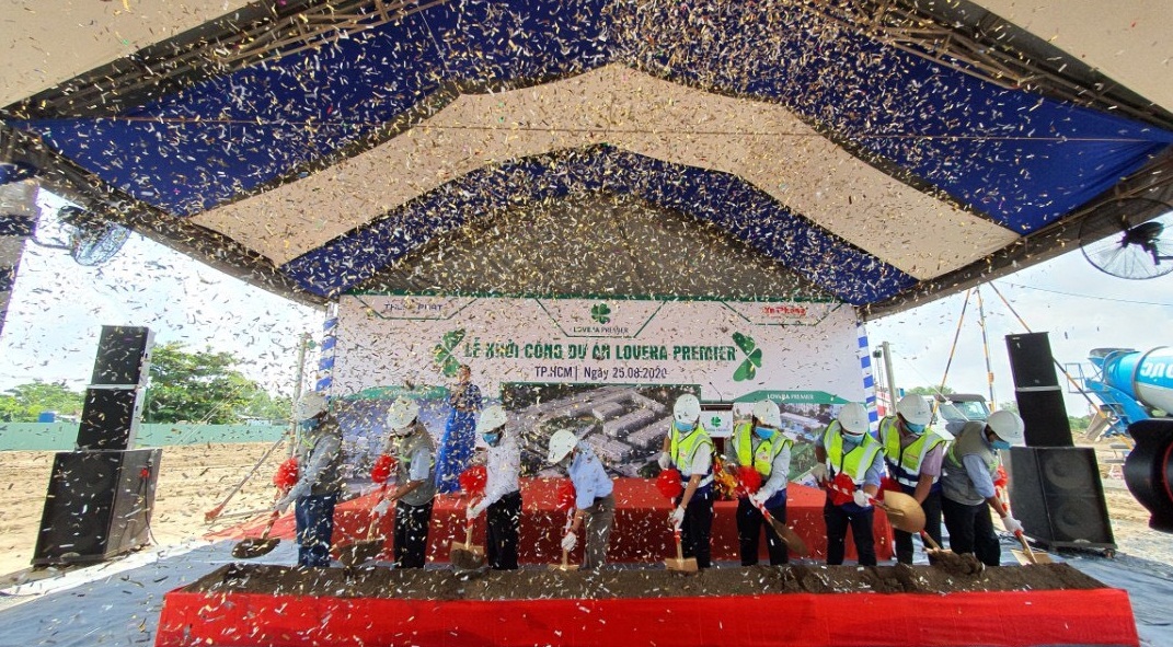 Nghi thức khởi công dự án Lovera Premier Bình Chánh đã chính thức bắt đầu - Khang Điền HCM