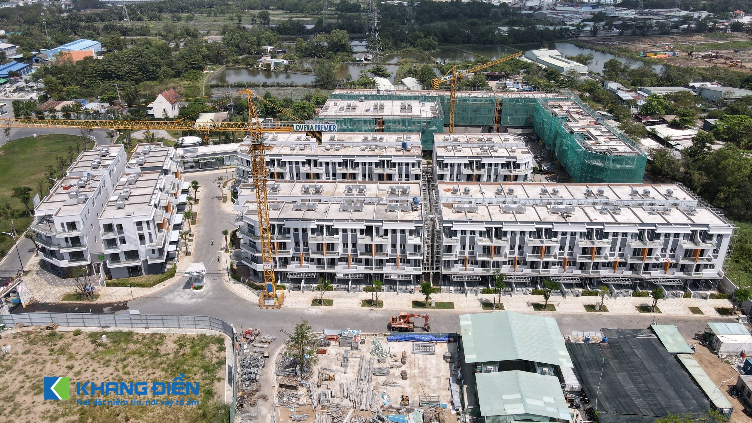 Thêm góc nhìn từ Block R vào dự án Lovera Premier hướn về đường Trịnh Quang Nghị - Khang Điền HCM