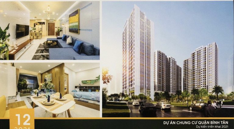 Phối cảnh dự án căn hộ Khang Điền An Dương Vương.