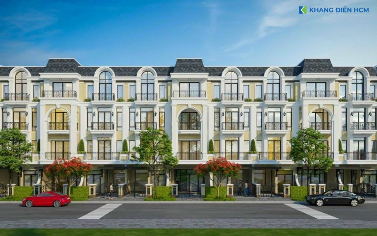 Phối cảnh nhà phố Classia Khang Điền
