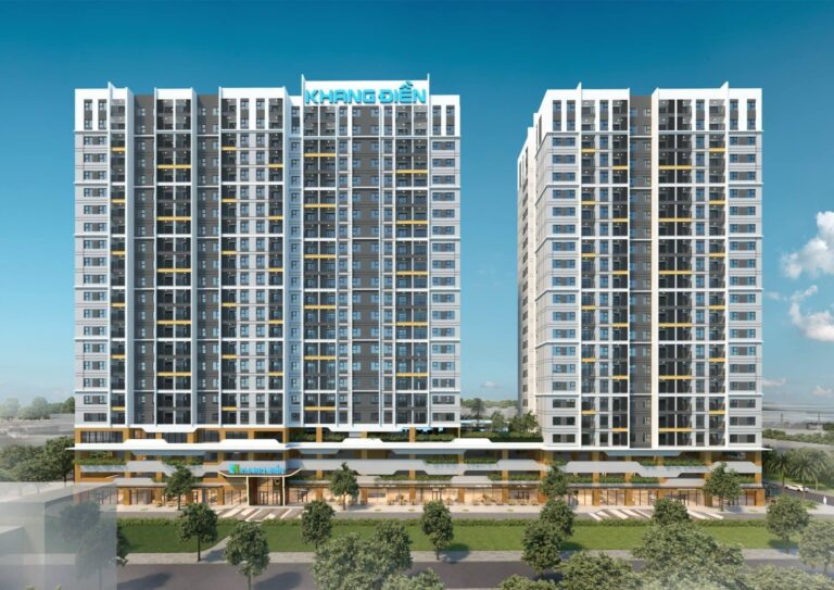 Phối cảnh tổng thể dự án The Privia Khang Điền Bình Tân - Khang Điền HCM
