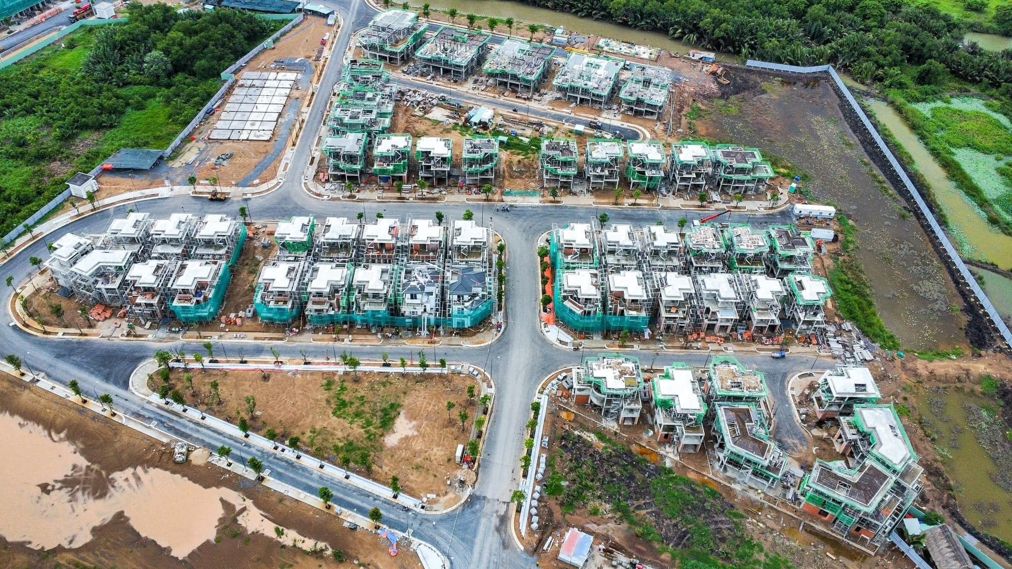 Dự án Foresta đang dần hình thành