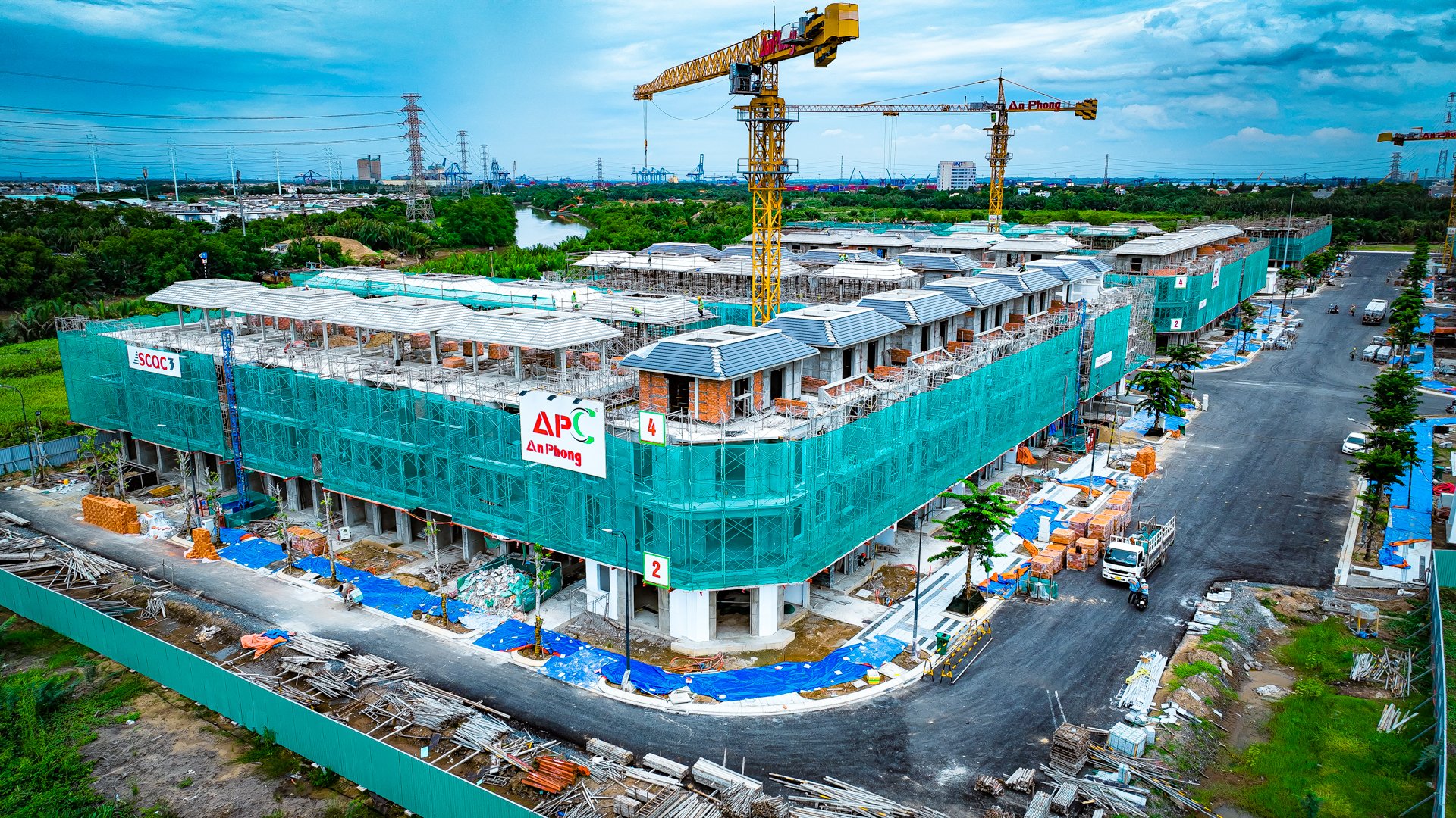 An Phong Construction đang thi công dự án Foresta Khang Điền
