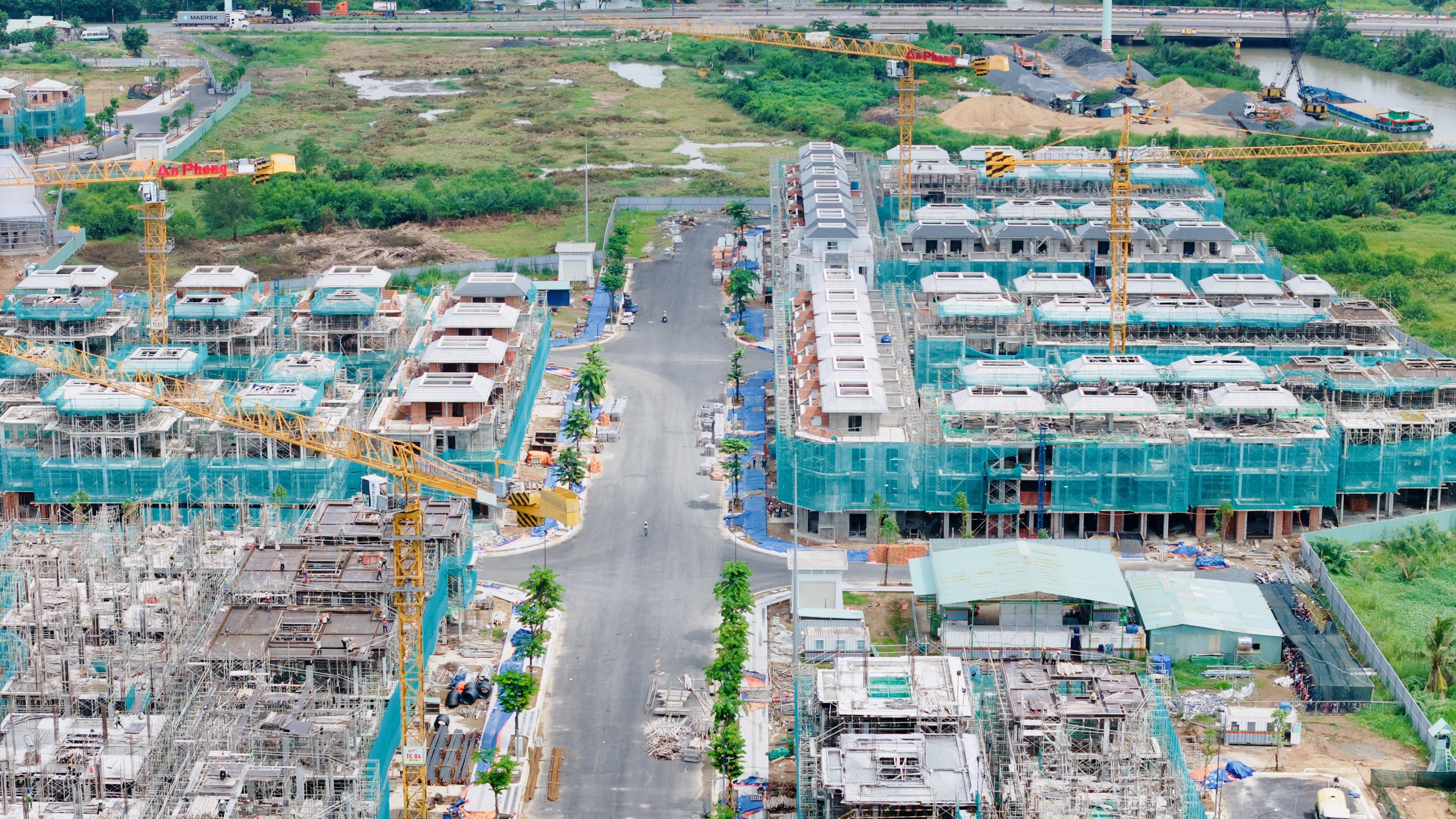 Wealthcons nhà thầu xây dựng khu nhà phố liền kế Foresta Khang Điền