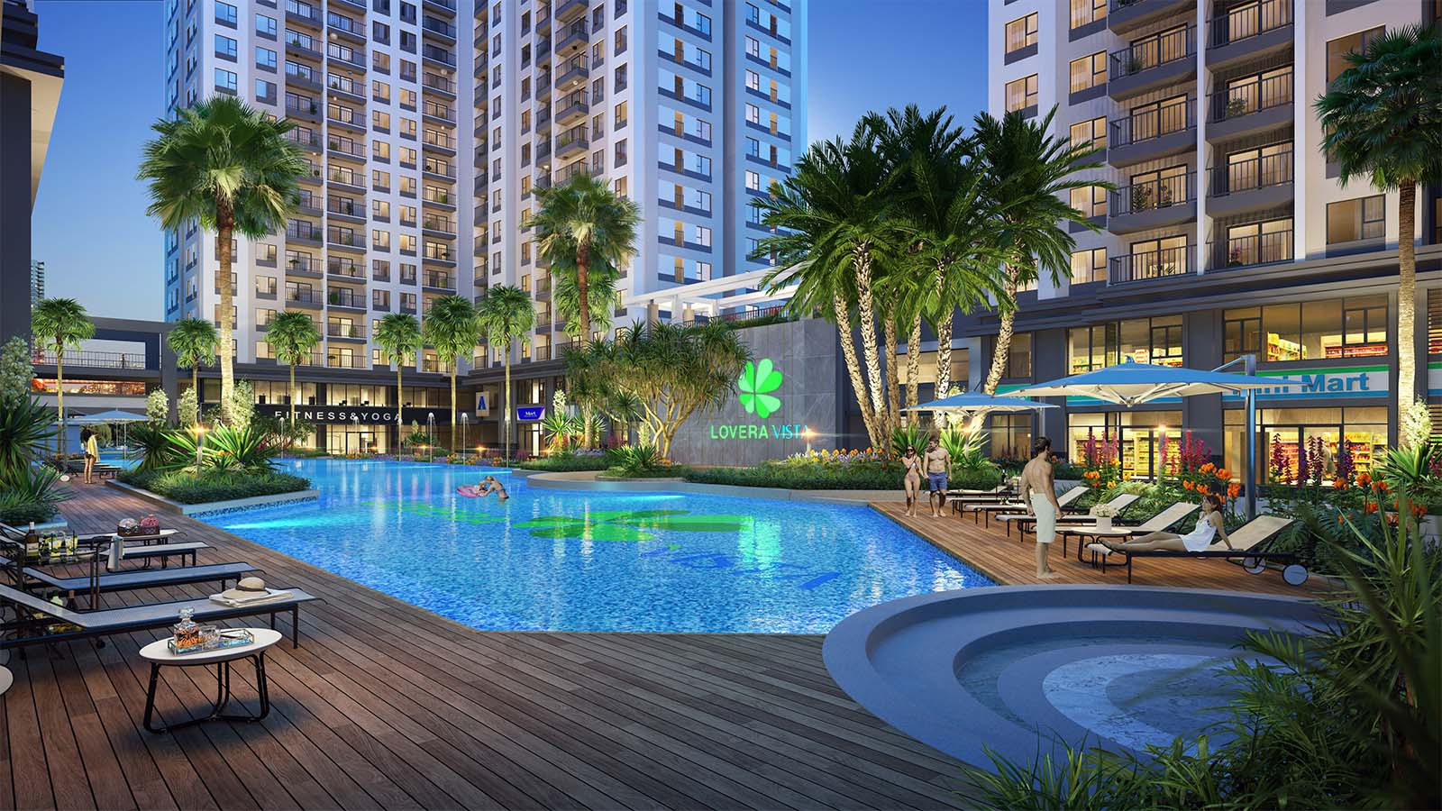 Cơ sở hạ tầng lovera vista hiện tại