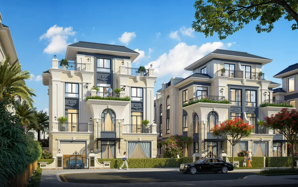 Kiến trúc biệt thự Foresta Khang Điền