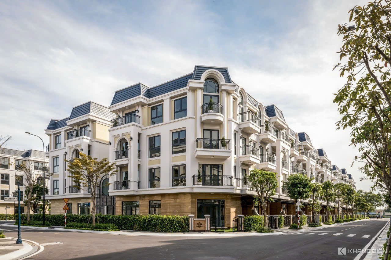 Dãy nhà phố liền kề tại The Classia Khang Điền