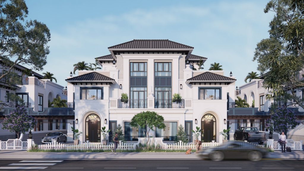 Biệt thự song lập của Foresta Khang Điền