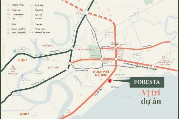 Foresta Khang Điền: Tâm điểm mới trên thị trường bất động sản TPHCM