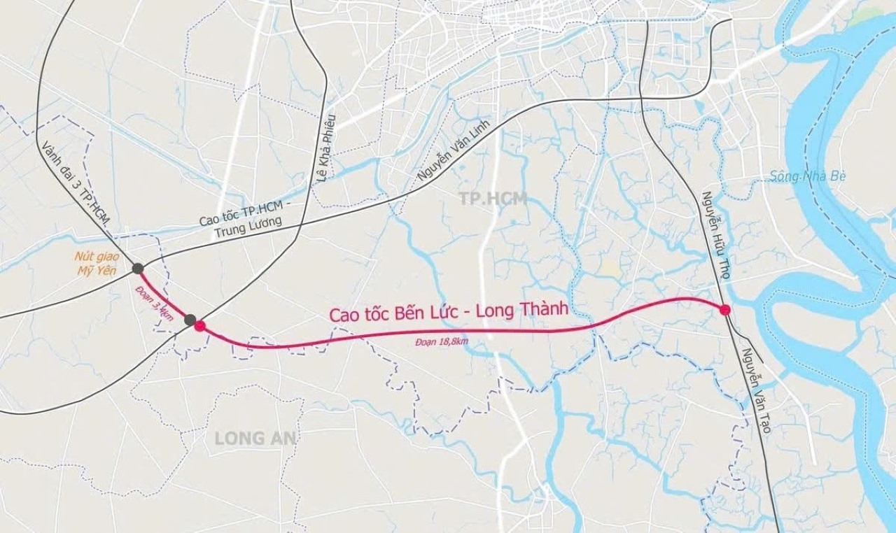 cao tốc bến lức long thành