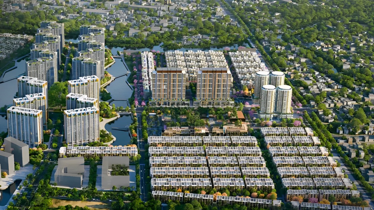 Phối cảnh dự án Gladia Khang Điền