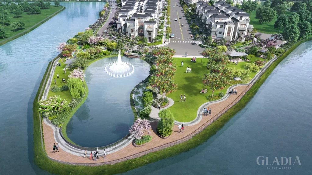 Gladia by the Waters sở hữu không gian sống đẳng cấp
