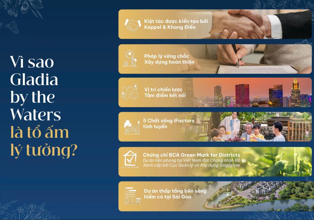 11+ lý do tạo nên sức hút dự án Gladia