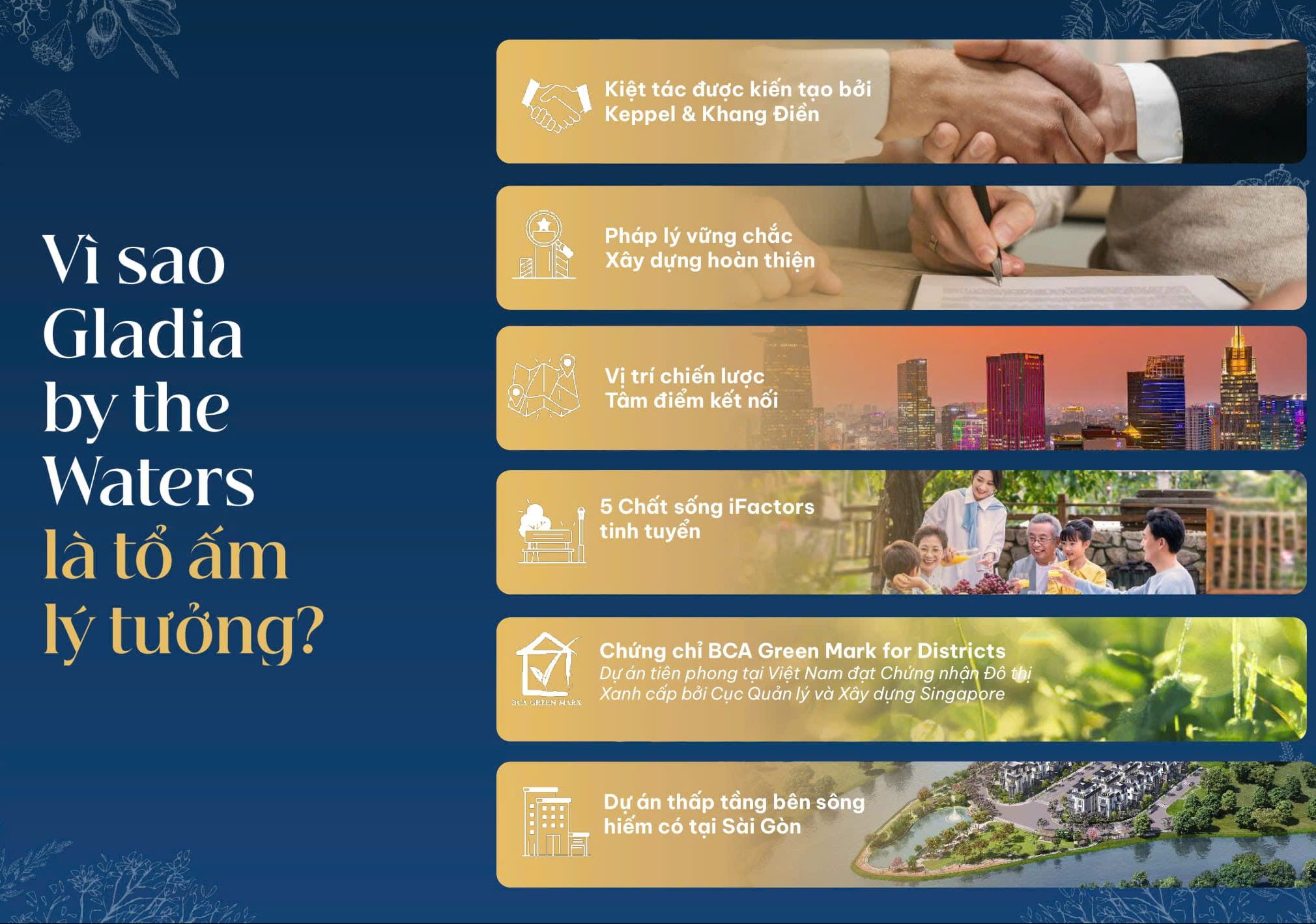 11+ lý do tạo nên sức hút dự án Gladia